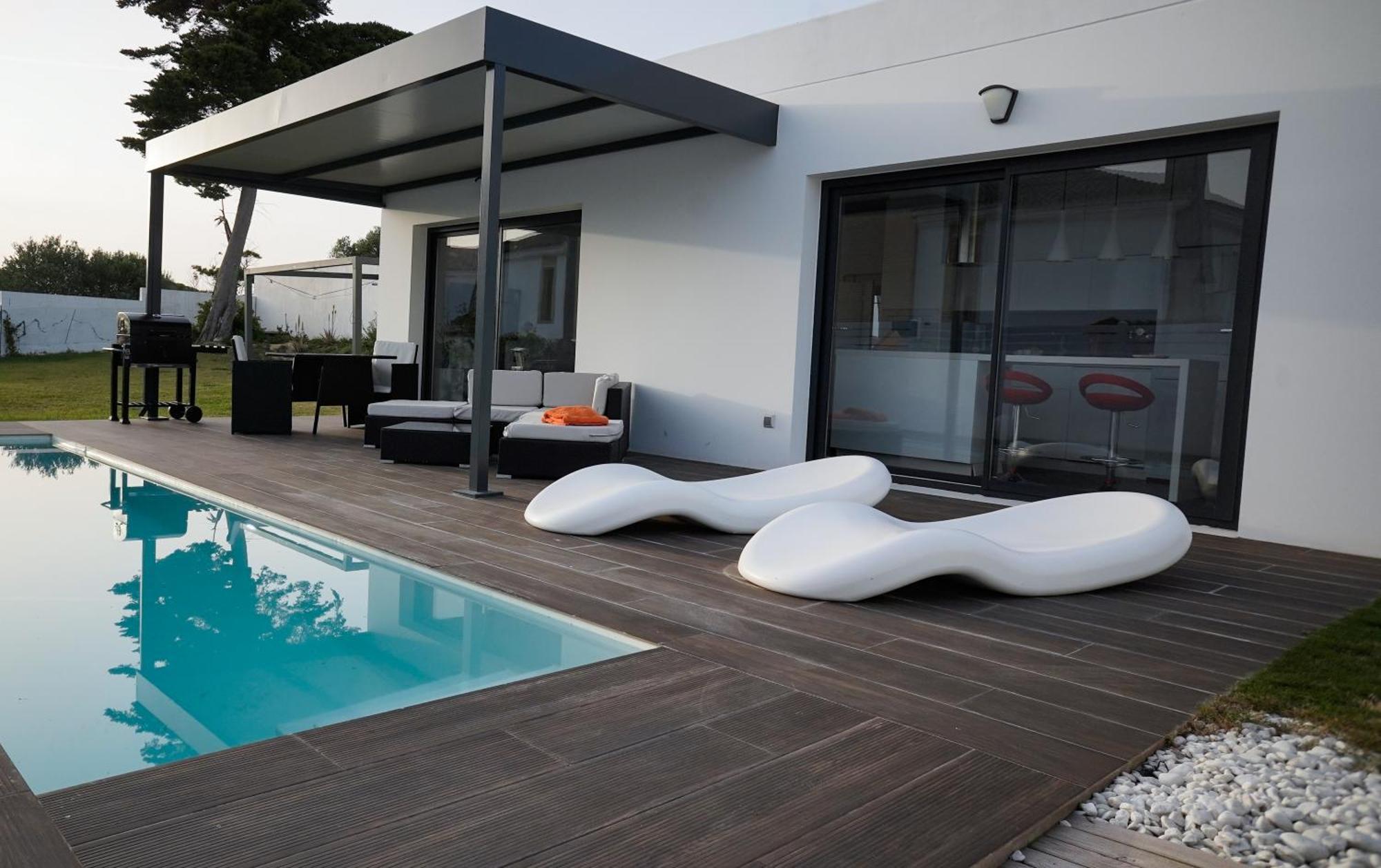 Villa Anyway Conil Un Lujo Frente Al Mar 콘일데라프론테라 외부 사진